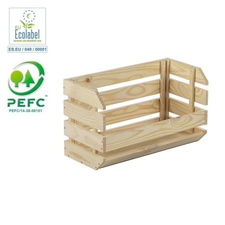 Caisse de Rangement Empilable Astigarraga Pin (60 x 28,5 x 35,3 cm)