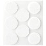 Parches Inofix Fieltro Adhesivo Ø 27 mm 8 Unidades