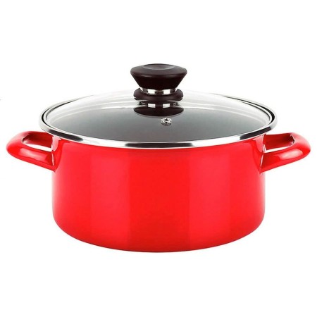 Casserole FAGOR Optimax Rouge Acier émaillé (Ø 26 x 14 cm)