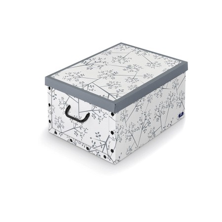 Boîte Multiusage Domopak Living Blanc Carton (39 x 50 x 24 cm)