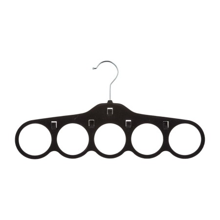 Cintre Multiple 5five Accessoires Noir Feutre (41 x 21,5 x 2,5 cm)