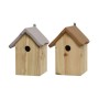 Casa Pájaro Decoris Madera (16,5 x 13 x 21,5 cm)