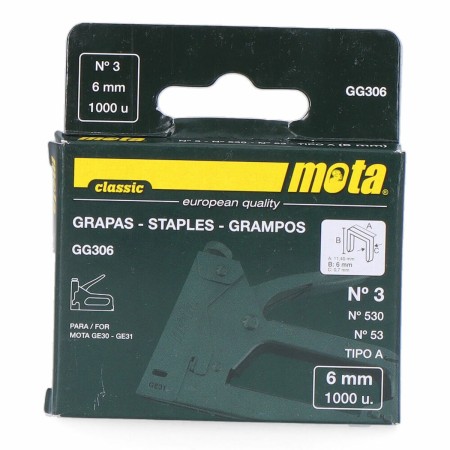 Agrafes Mota gg306 1000 Unidades