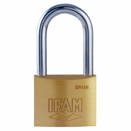 Candado de llave IFAM K25AL Latón Largo (2,5 cm)