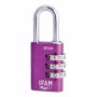 Serrure à combinaison IFAM Combi30 Violet Aluminium Acier chromé (3 cm)