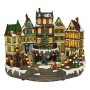 Adorno Navideño Christmas Village Luz LED Escena Pueblo (25,5 x 40 x 31,5 cm)