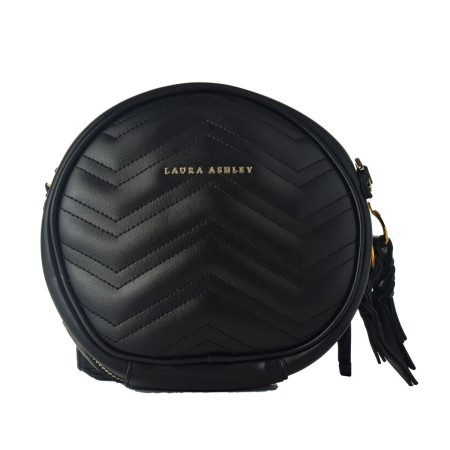 Sac-à-main Femme Laura Ashley A12-C01-BLACK Noir (19 x 19 x 9 cm)