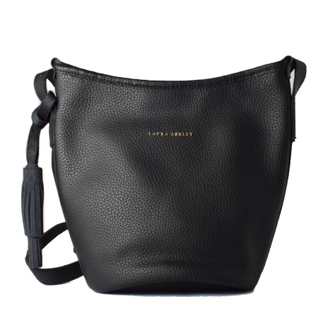 Sac-à-main Femme Laura Ashley LOXFORD-BLACK Noir (21 x 24 x 15 cm)