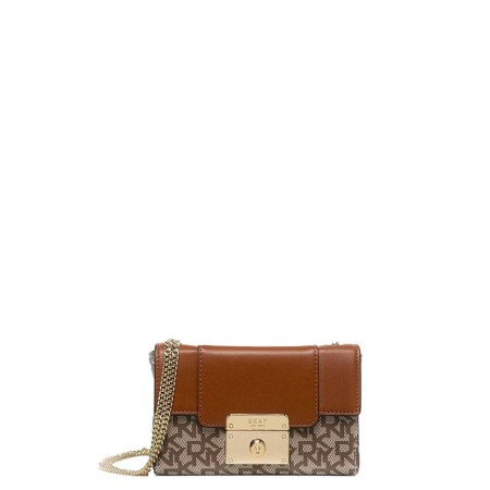 Sac-à-main Femme DKNY R03EJJ97 Marron (16 x 10 x 5 cm)