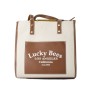 Bolso Mujer Lucky Bees 376-BROWN Gris (30 x 28 x 13 cm)