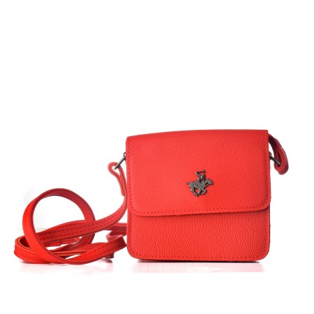 Bolso Mujer Beverly Hills Polo Club 2026-RED Rojo (12 x 12 x 5 cm)