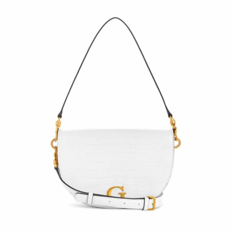 Bolso Mujer Guess CA842019 Blanco (24 x 15 x 4 cm)
