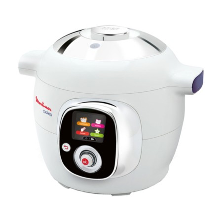 Robot de Cocina Moulinex CE704110 Blanco Cromo 1200 W 6 L