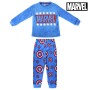 Pijama Infantil Marvel Azul