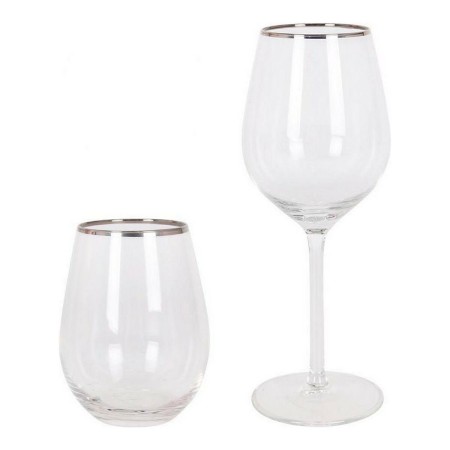 Set de Vaso y Copa Royal Leerdam Sylvan Cristal 8 Unidades