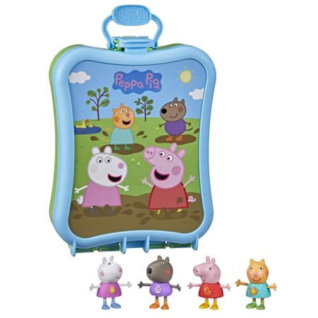 Playset Peppa Pig Carry Along Friends Pack (Reacondicionado A)