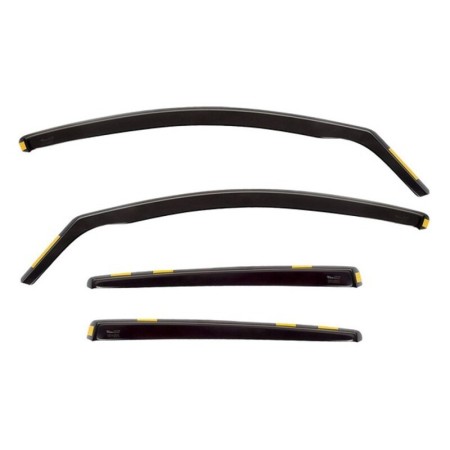 Déflecteur de vent HEKO 26154 5D Frontal 4 pcs Arrière