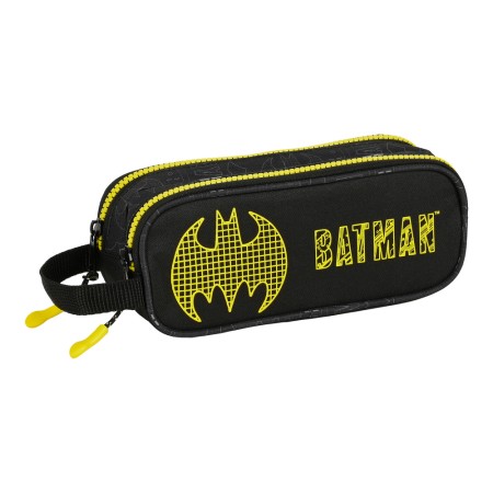 Trousse d'écolier Batman Comix Noir Jaune (21 x 8 x 6 cm)