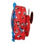 Mochila Infantil Mickey Mouse Clubhouse Happy smiles Rojo Azul (28 x 34 x 10 cm)