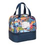 Sac à goûter Hot Wheels Challenge Multicouleur Blue marine (20 x 20 x 15 cm)