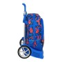 Cartable à roulettes Spiderman Great Power Rouge Bleu (32 x 42 x 14 cm)