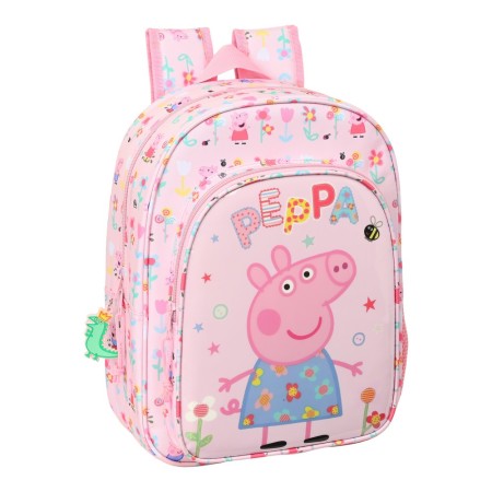 Cartable Peppa Pig Having fun Rose (26 x 34 x 11 cm)