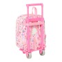 Mochila Escolar con Ruedas Peppa Pig Having fun Rosa (22 x 28 x 10 cm)