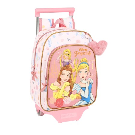 Cartable à roulettes Princesses Disney Dream It Rose (26 x 34 x 11 cm)