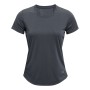 Camiseta de Manga Corta Mujer Under Armour Stride Gris