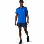 Pantalones Cortos Deportivos para Hombre Asics Core Azul oscuro