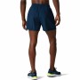 Pantalones Cortos Deportivos para Hombre Asics Core Azul oscuro