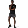 Pantalones Cortos Deportivos para Hombre Asics Core Gris oscuro