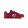 Zapatillas Casual Niño New Balance 500 Hoop Look Rojo Oscuro