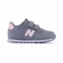 Zapatillas Deportivas Infantiles New Balance 500 HookLoop Gris