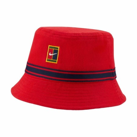 Chapeau Nike Court M Rouge