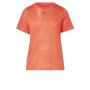 Camiseta de Manga Corta Mujer Reebok Burnout Naranja