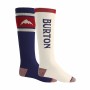 Calcetines Deportivos Burton Weekend Azul Blanco 2 Unidades