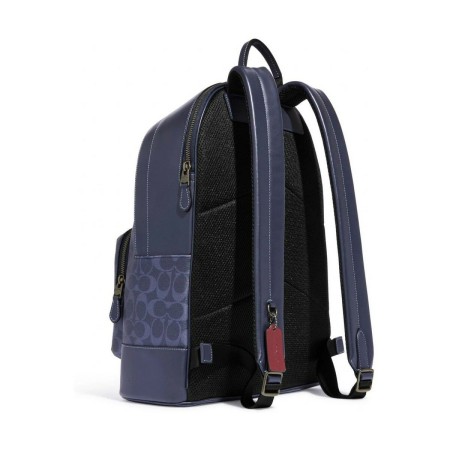 Mochila Casual Coach CB909-QBOIZ Azul (42 x 32 x 15 cm)