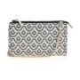 Cartera Mujer Laura Ashley A35-C03-MONOGRAM-WHITE-BLACK Gris