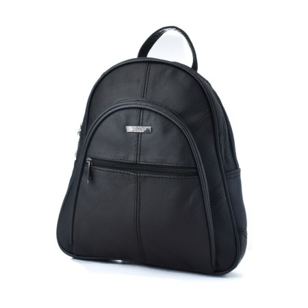 Sac à dos Casual Lorenz LR-BLCK Noir (26 x 27 x 5 cm)