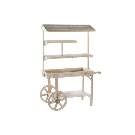 Chariot de Jardin DKD Home Decor Sapin Marron Clair (118 x 53 x 166 cm)