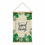 Toile Marron Vert Feuille d'une plante (1 x 79 x 51 cm) (24 Unités)
