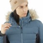 Chaqueta de Esquí Salomon Stormcozy Mujer Azul claro