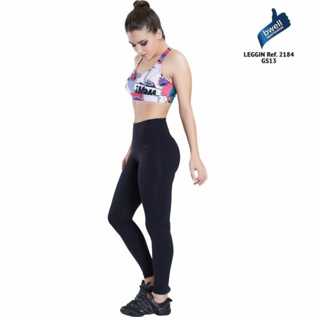 Leggings de Sport pour Femmes Happy Dance Noir