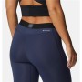 Leggings de Sport pour Femmes Columbia Bleu foncé