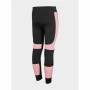 Mallas Deportivas para Niños 4F Negro Rosa