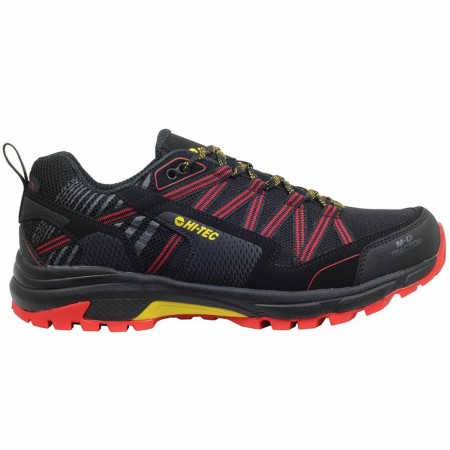 Zapatillas Deportivas Hombre Hi-Tec Gravel Rojo Negro