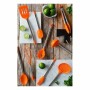 Set d'Ustensiles de Cuisine BRA EFFICIENT A195011 Orange (6 pcs)