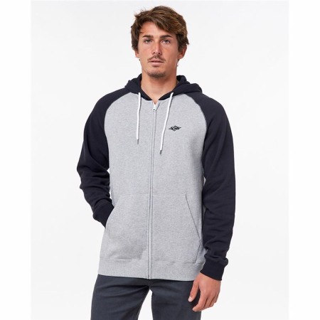 Sweat à capuche homme Rip Curl Gris clair