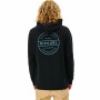 Sudadera con Capucha Hombre Rip Curl Re Entry Negro